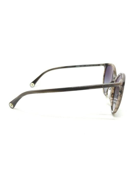 Chanel Sunglasses Gradient Acetate Gray Eyewear